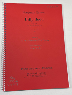 「ビリー・バッド」〜音楽稽古