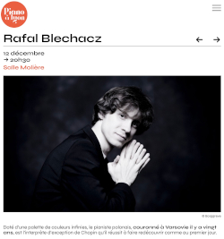 ラファウ・ブレハッチ〜リサイタル ラファウ・ブレハッチ〜リサイタル