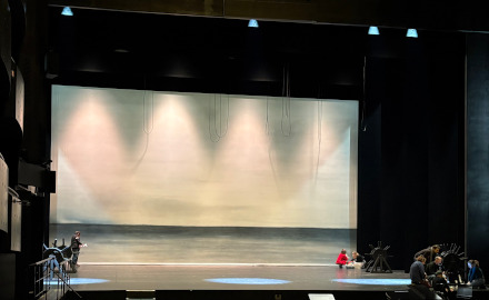 「ビリー・バッド」〜舞台稽古